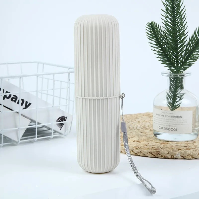 Boîte de Voyage NomadPack™ 2-en-1 – Brosse à Dents & Dentifrice | Avec Gobelet Intégré