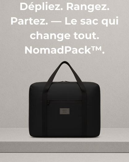NomadPack™ Sac de Voyage Pliable Grande Capacité - Léger, Résistant et Compact