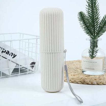 Boîte de Voyage NomadPack™ 2-en-1 – Brosse à Dents & Dentifrice | Avec Gobelet Intégré